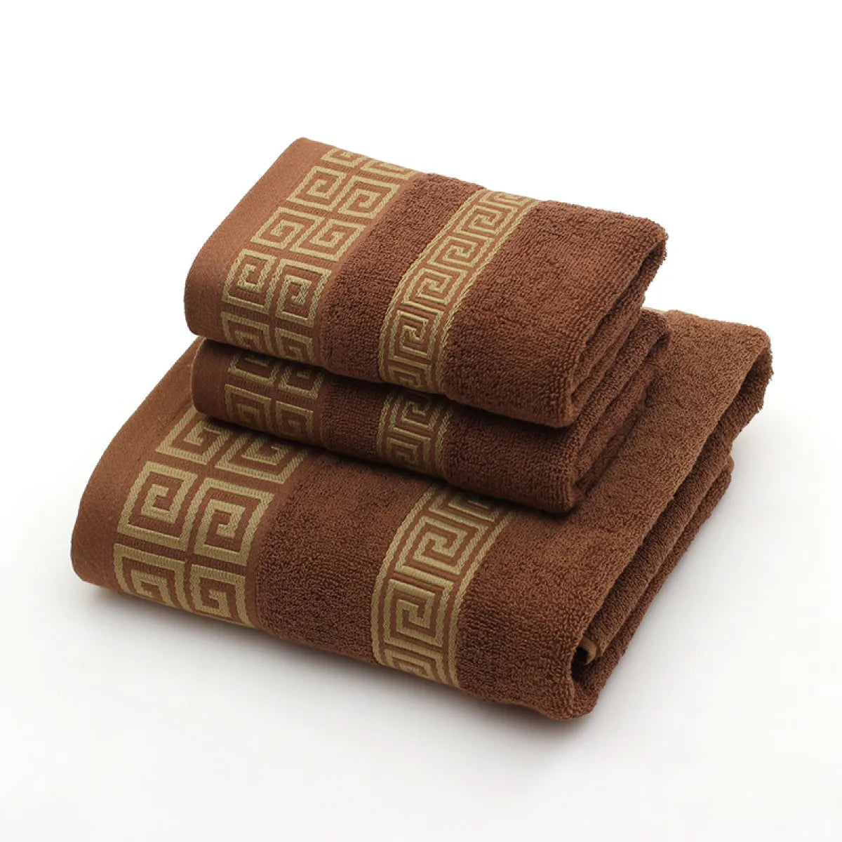 Coffret cadeau de trois serviettes