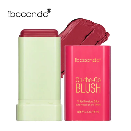 Ibcccndc Dual-Use Blush Stick for Lips and Cheeks