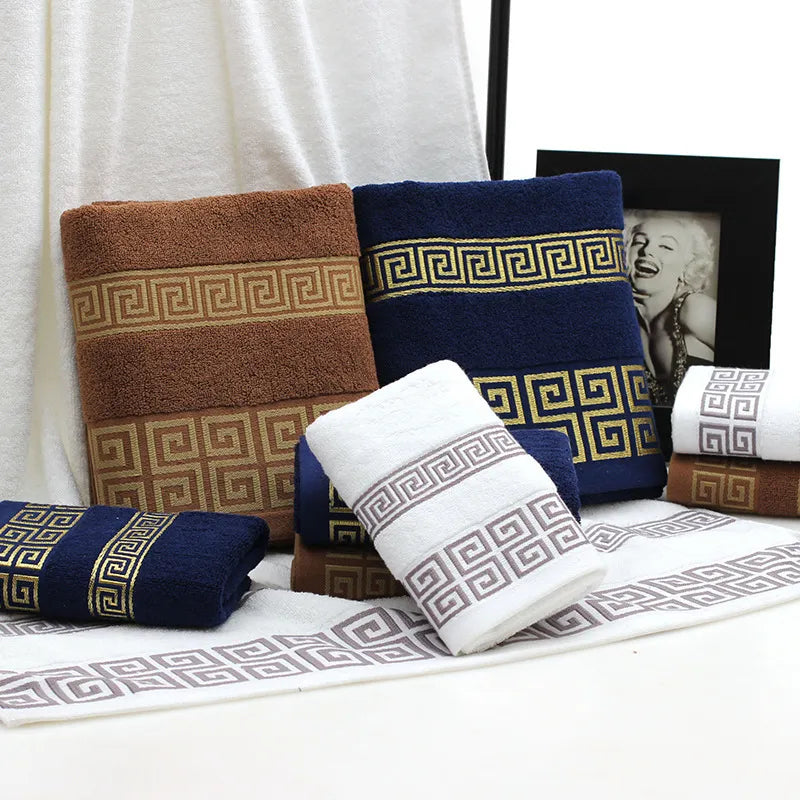 Coffret cadeau de trois serviettes