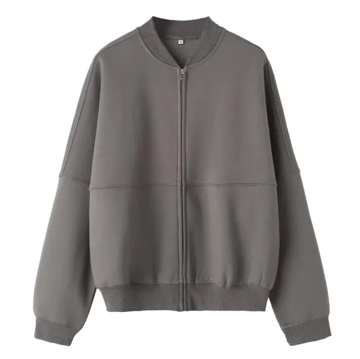 Veste et pantalon bomber zippés