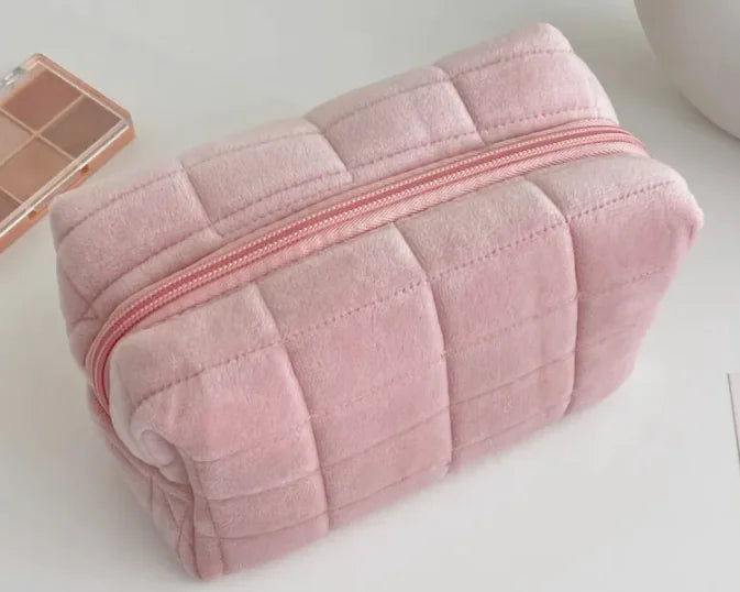 Trousse de maquillage style coréen en forme de nuage doux