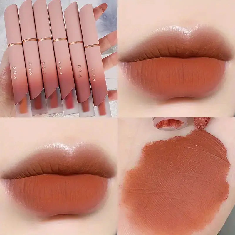 Rouge à lèvres mat double, usage blush, 1 pièce