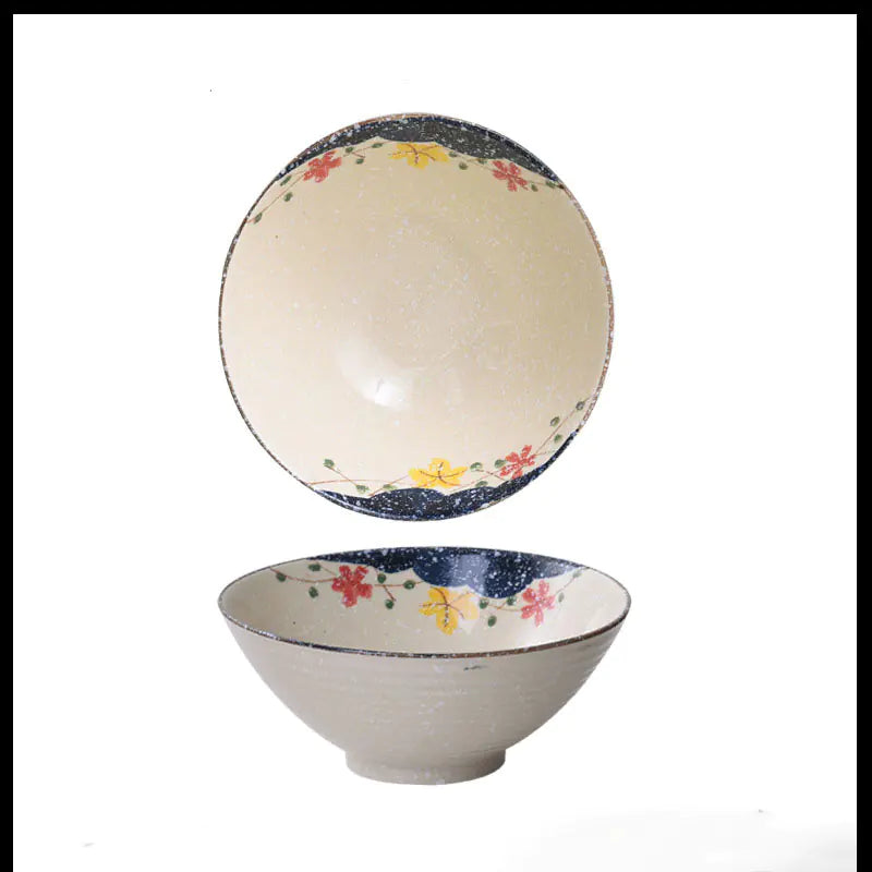 Large Ceramic Soup Bowl for Household Use
