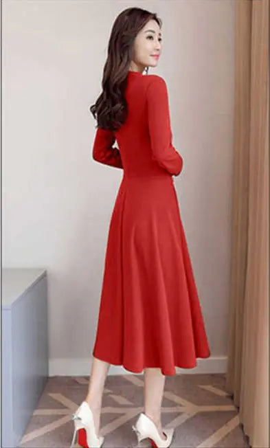 Robe polyvalente à manches longues