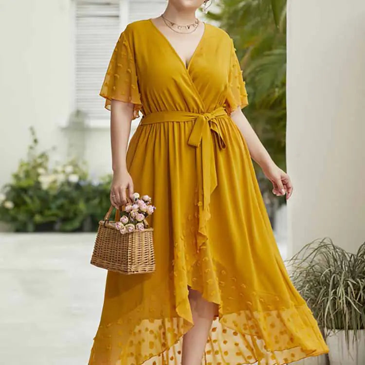 Robe à pois