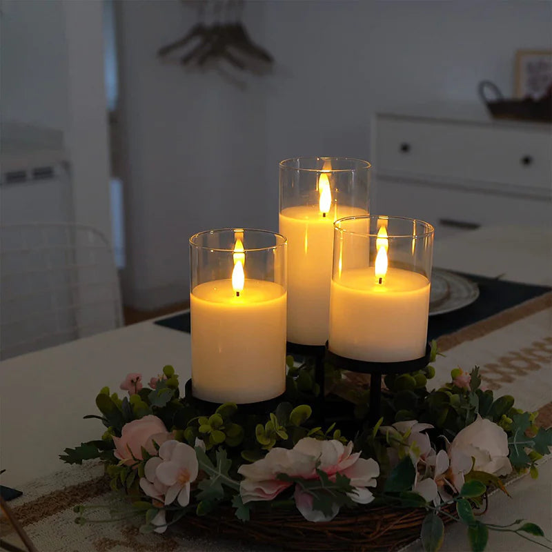 Bougie lumineuse électronique à LED