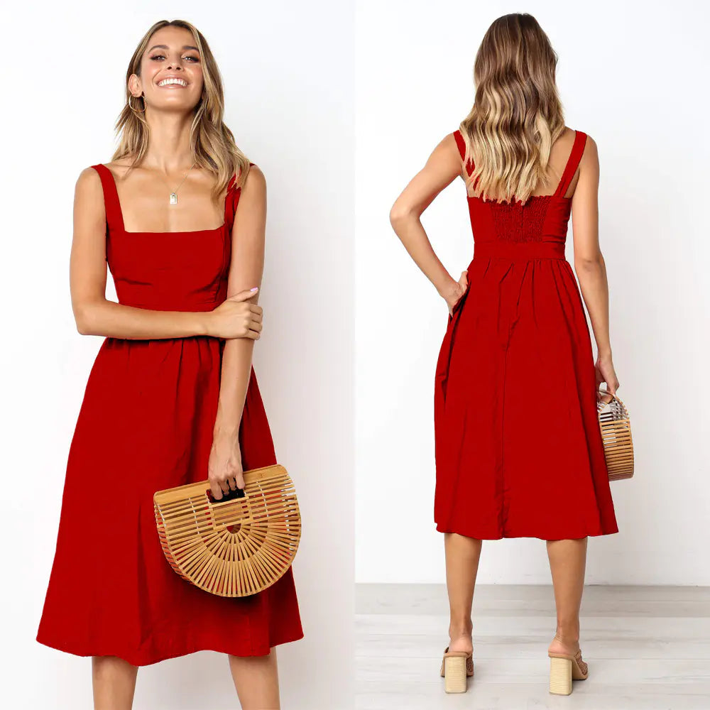 Robe élégante dos nu