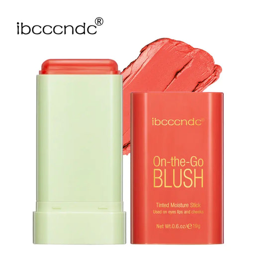 Ibcccndc Dual-Use Blush Stick for Lips and Cheeks