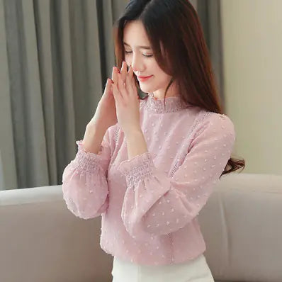 Petite chemise en mousseline de soie