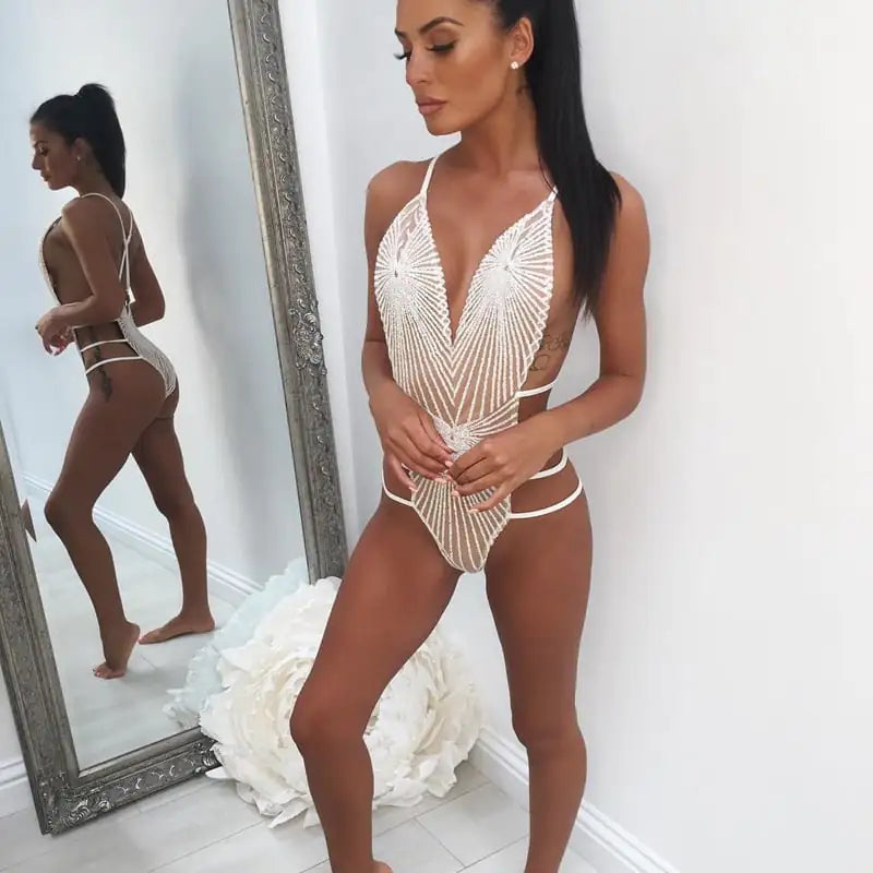Maillot de bain une pièce sexy pour femme