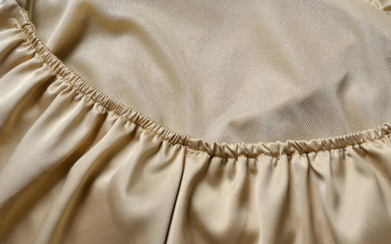 Robe longue d'été dos nu à col en V profond