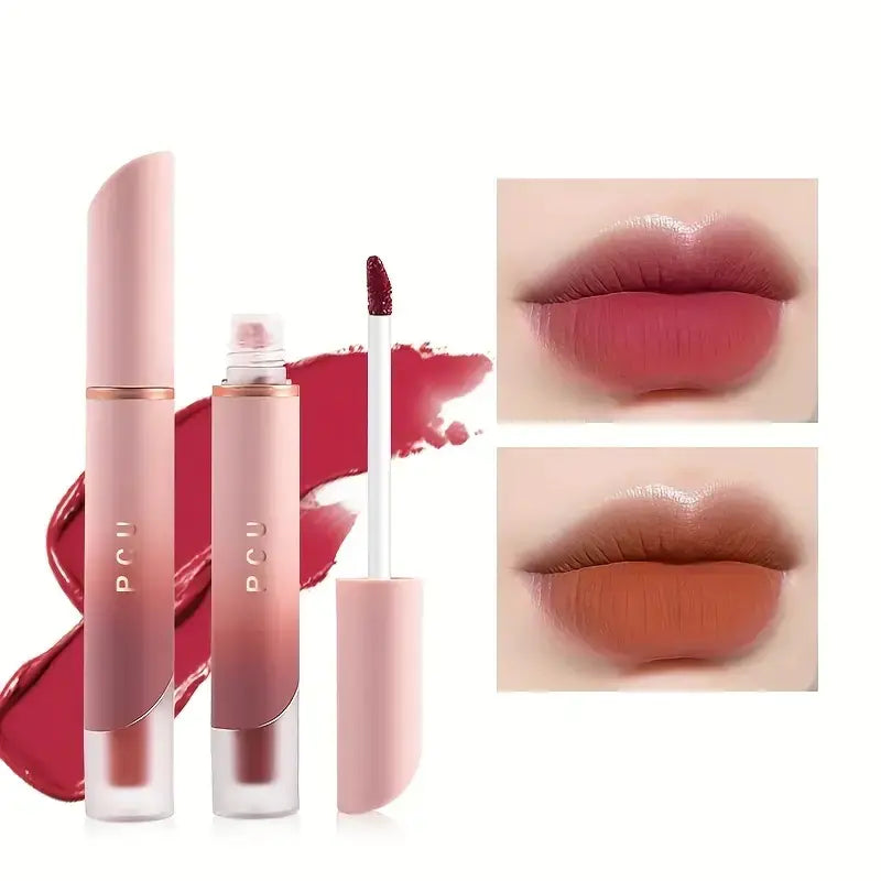 Rouge à lèvres mat double, usage blush, 1 pièce