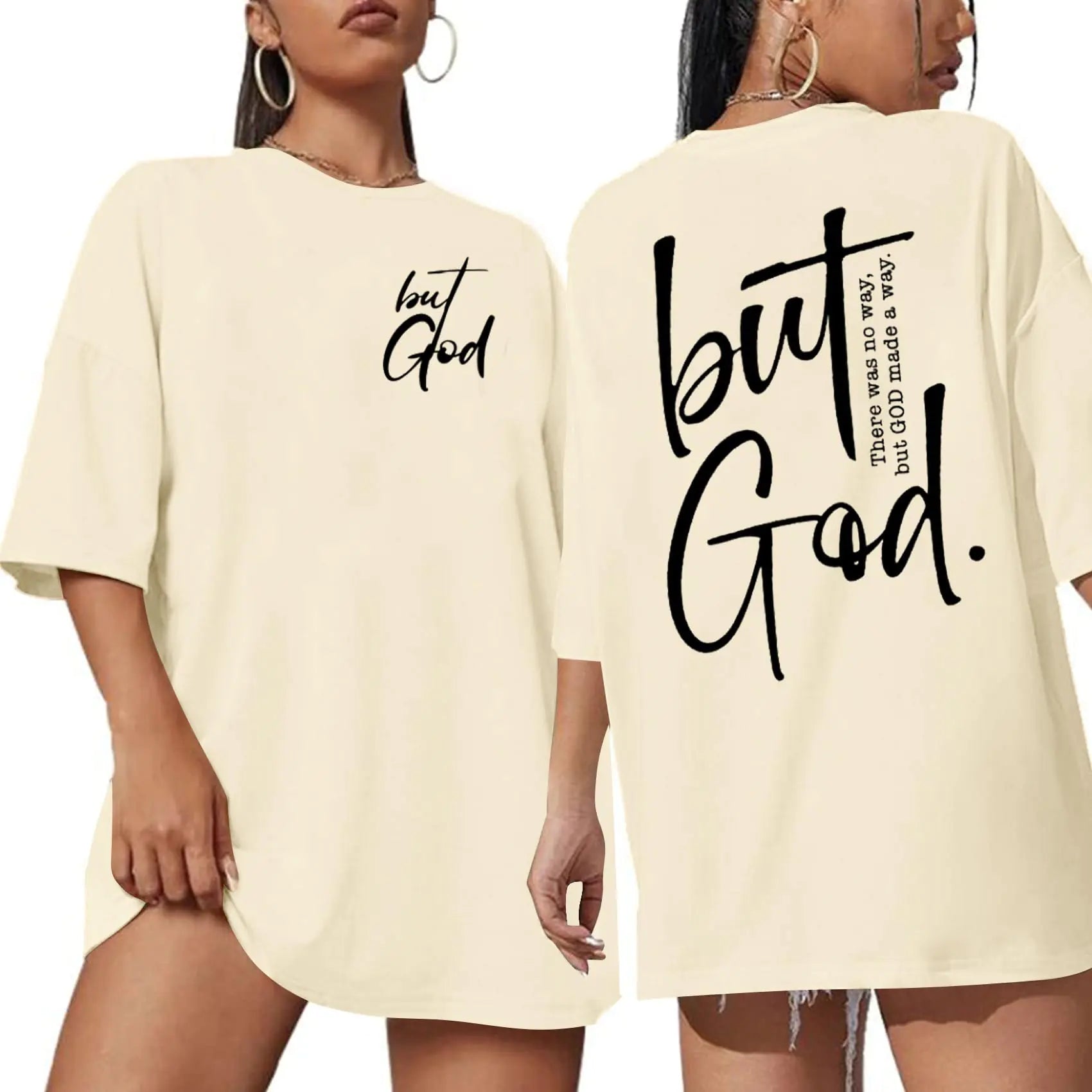 T-shirts surdimensionnés pour femmes - XL
