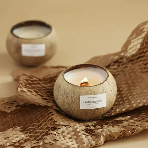 Bougie parfumée à la noix de coco
