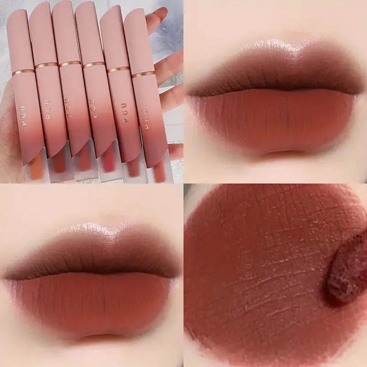 Cream Lip Mud Matte Dual-use Blush Lipstick 1pc