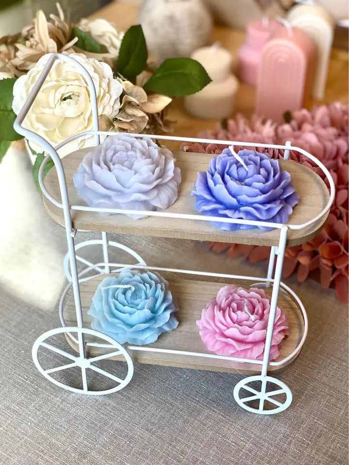Bougie parfumée à la cire de soja et à la pivoine