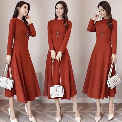 Robe polyvalente à manches longues