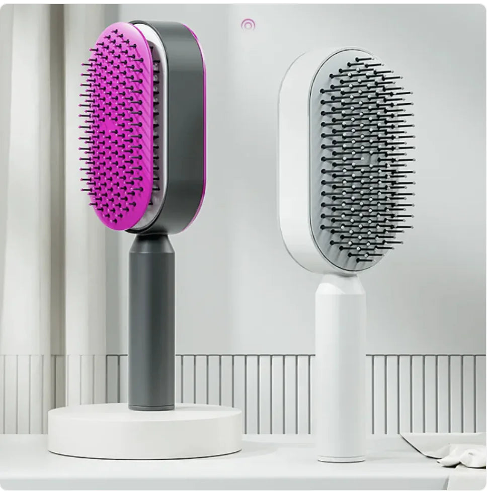 Women's 3D Hair Growth Self-Cleaning Hair Brush