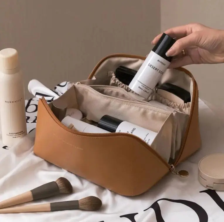 Trousse de toilette de voyage multifonction grande capacité