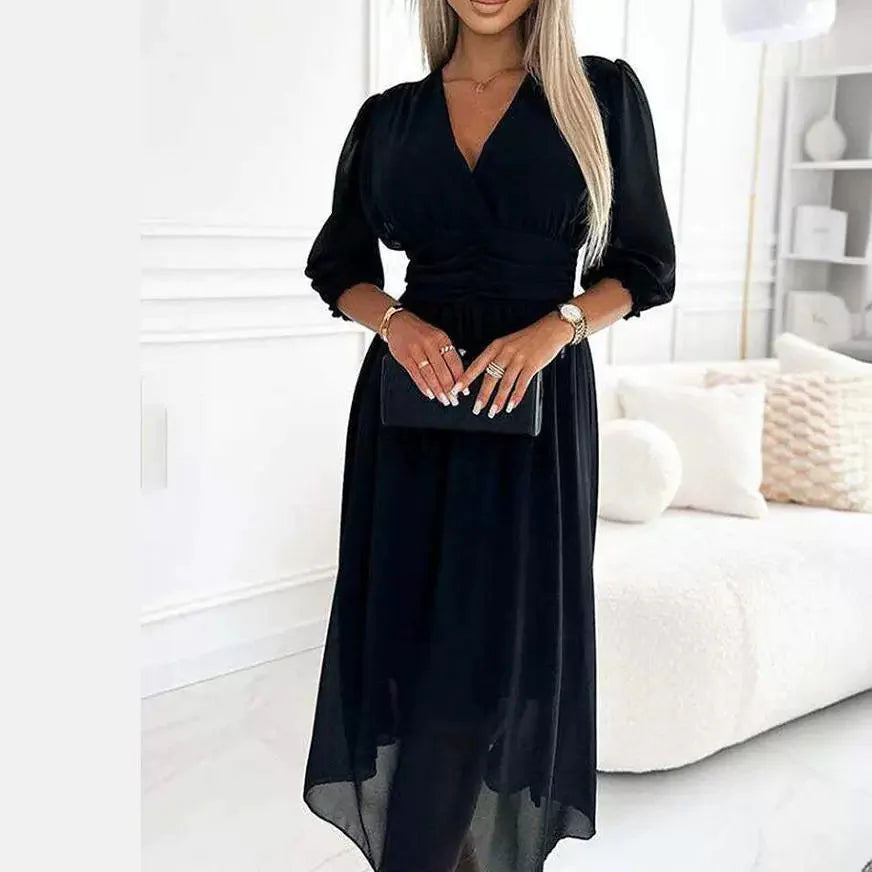 Robe mi-longue élégante