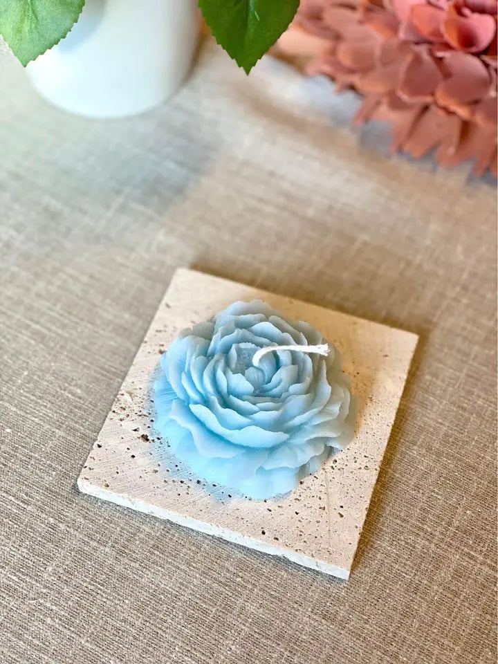 Bougie parfumée à la cire de soja et à la pivoine