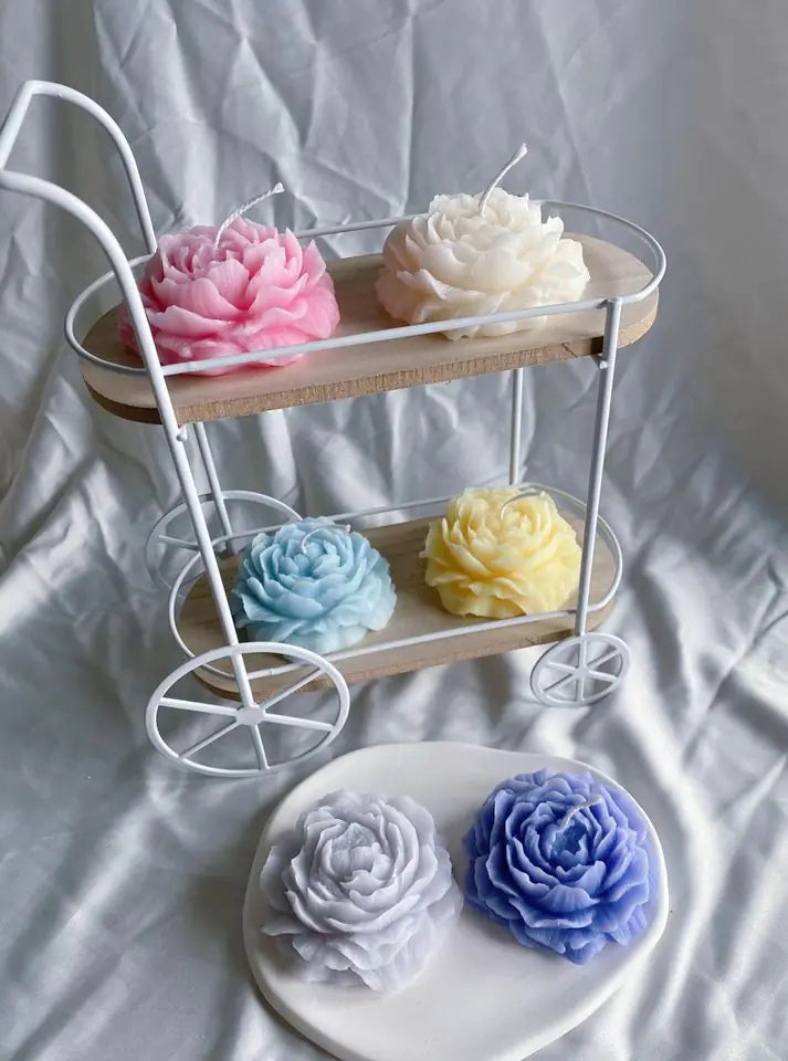 Bougie parfumée à la cire de soja et à la pivoine