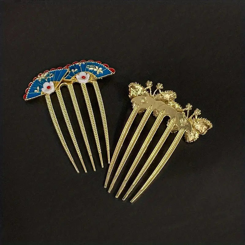 Peigne à cheveux papillon élégant - Accessoire cheveux femme